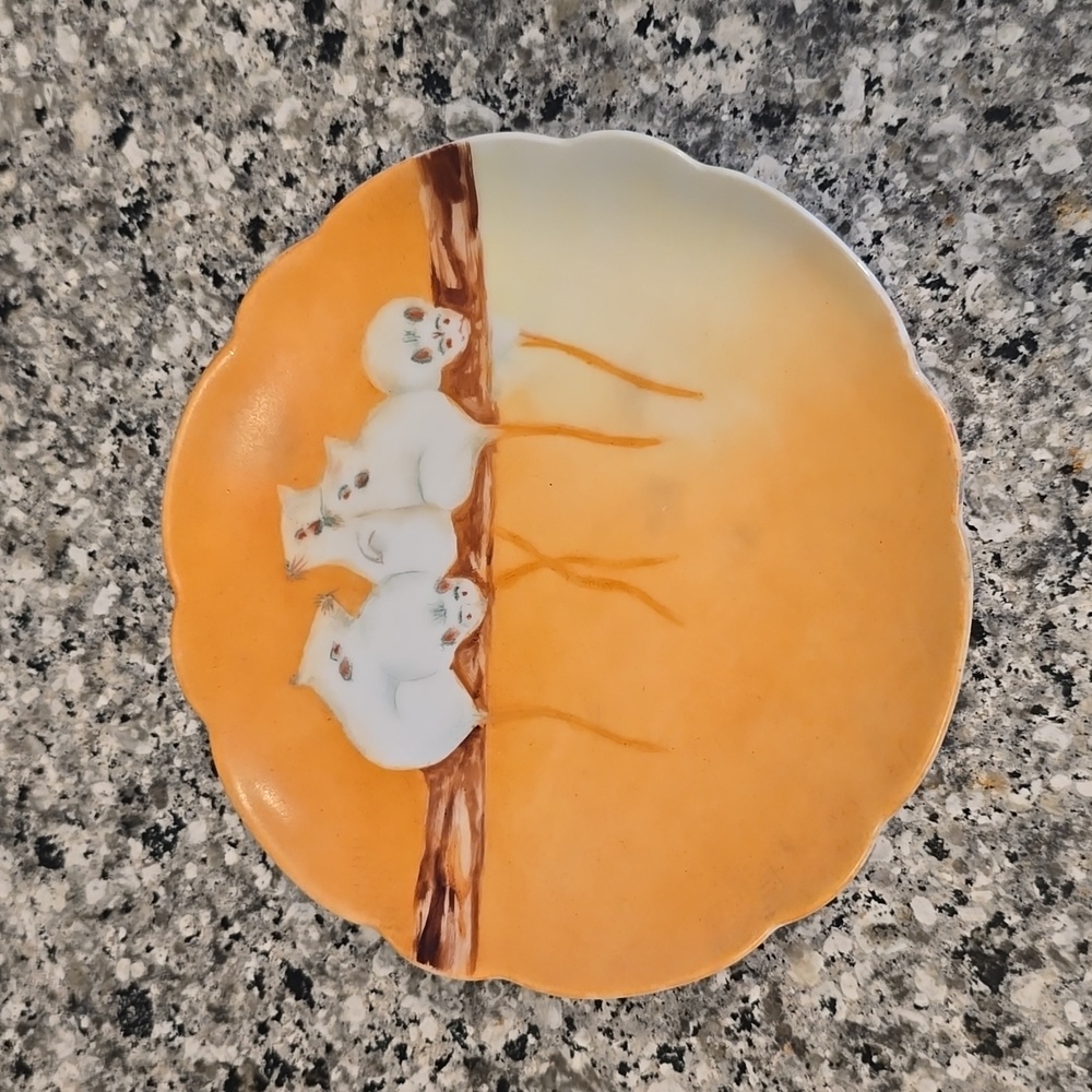 Vintage Bavaria Mouse Plate